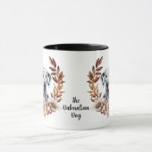Mug Chien dalmate couronne d'automne (Centre)