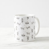 Mug Chien dalmate faisant du yoga (Devant droit)