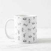 Mug Chien dalmate faisant du yoga (Gauche)