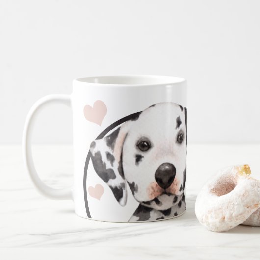 Mug Chien Dalmatien Chaque Snack Que Vous Faites (Avec donut)