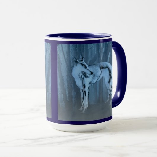 Mug Chien dans la forêt (Devant droit)