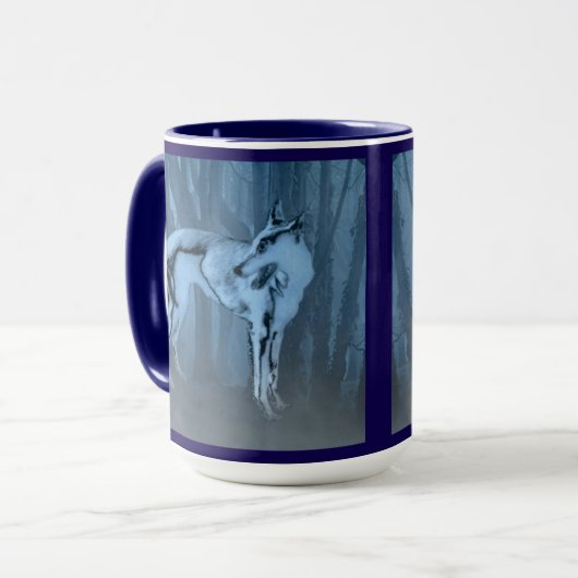 Mug Chien dans la forêt (Devant gauche)