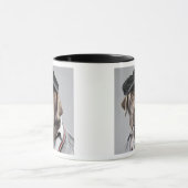 Mug Chien dans le chandail et le casquette (Centre)
