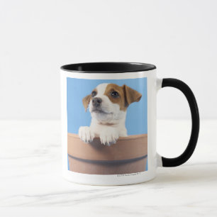 Mug Chien dans le pot de fleurs
