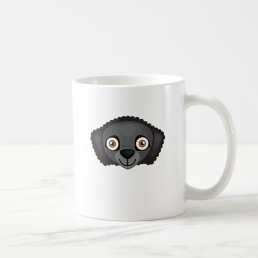 Mug chien d'arrêt Bouclé-haired (Droite)