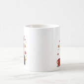 Mug Chien d'automne avec écharpe (Centre)