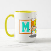 Mug Chien de bâton mou garçon (Gauche)