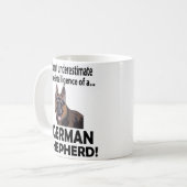 Mug Chien de berger allemand animal de compagnie (Devant gauche)