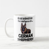 Mug Chien de berger allemand animal de compagnie (Gauche)