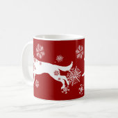 Mug Chien de berger allemand blanc (Devant gauche)