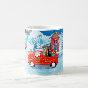 Mug Chien de berger allemand camion de livraison de No