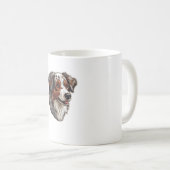 Mug Chien de berger australien 1 (Devant droit)