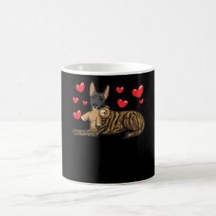 Mug Chien De Berger Néerlandais Avec Animal Stuffé E