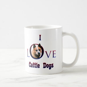 Mug Chien de bétail australien que j'aime