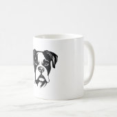 Mug Chien de boîte (Devant droit)