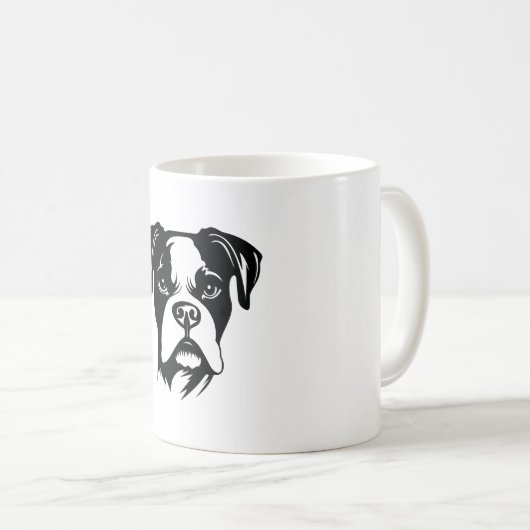 Mug Chien de boîte (Devant droit)