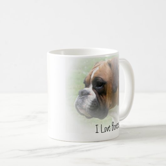 Mug Chien de boîte (Devant droit)