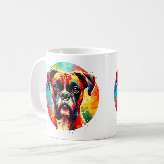 Mug Chien de boîte (Devant gauche)