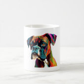 Mug Chien de boîte coloré (Centre)