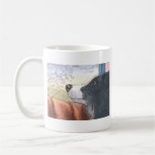 Mug Chien de border collie attendant dans la voiture (Gauche)
