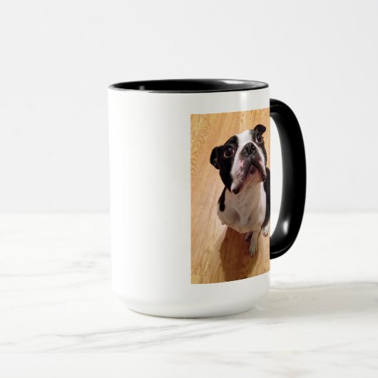 Mug Chien de Boston Terrier (Devant droit)
