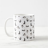 Mug Chien de Boston Terrier faisant du yoga (Gauche)