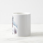 Mug 🐾 chien de boxe Graceful Guardian en aquarelle (Centre)