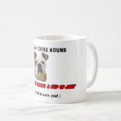 Mug Chien de café (Devant droit)