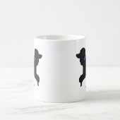 Mug chien de caniche (Centre)