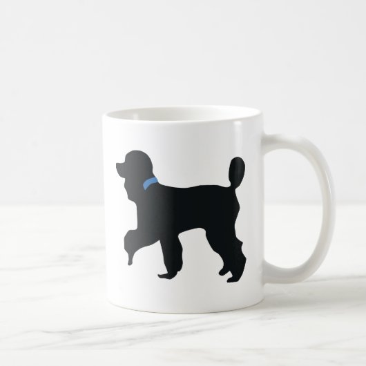 Mug chien de caniche (Droite)