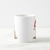 Mug Chien de caniche Noël (Centre)