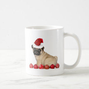 Mug Chien de carlin de Noël