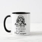 Mug chien de cavapoo (Gauche)