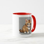Mug Chien de chat N (Devant droit)