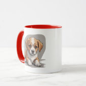 Mug Chien de chat N (Devant gauche)