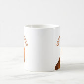 Mug Chien de chien de chien de repérage de café (Centre)