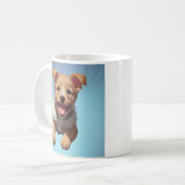 Mug Chien de Chien de Chien Personnalisé (Devant gauche)