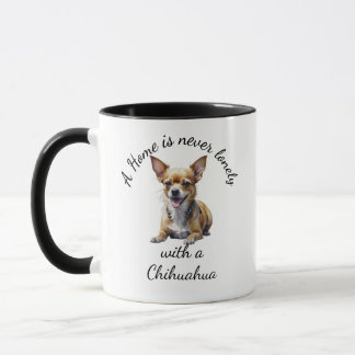 Mug Chien de compagnie animal Chihuahua aquarelle