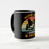 Mug Chien de Corgi drôle (Devant gauche)