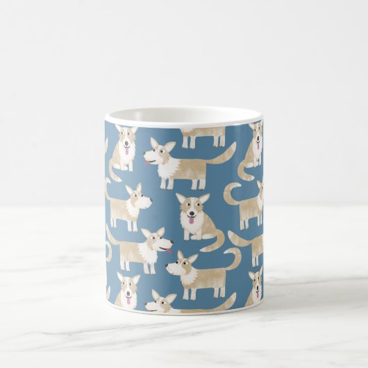 Mug Chien de Corgi mignon (Centre)