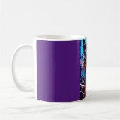 Mug Chien de couleur éclaboussure abstraite (Gauche)