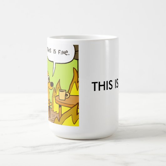Mug Chien de crypto drôle, C'est bien. (Centre)