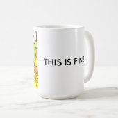 Mug Chien de crypto drôle, C'est bien. (Devant droit)