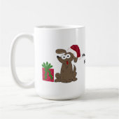Mug Chien de dessin animé drôle avec citation (Gauche)