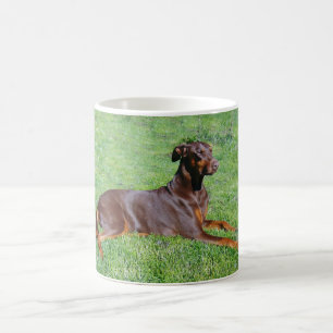 Mug Chien de dobermann