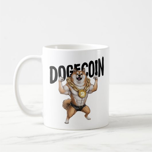 Mug Chien de Dogecoin (Gauche)