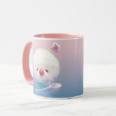 Mug Chien de glace rasé mignon (Devant gauche)