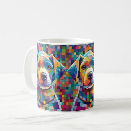 Mug Chien de Greyhound (Devant gauche)