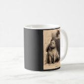 Mug chien de haute vie, chien de basse vie (Devant droit)