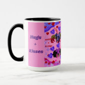 Mug Chien de la Saint-Valentin Weenie (Gauche)